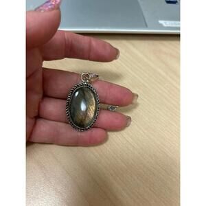 Sterling Labradorite Necklace